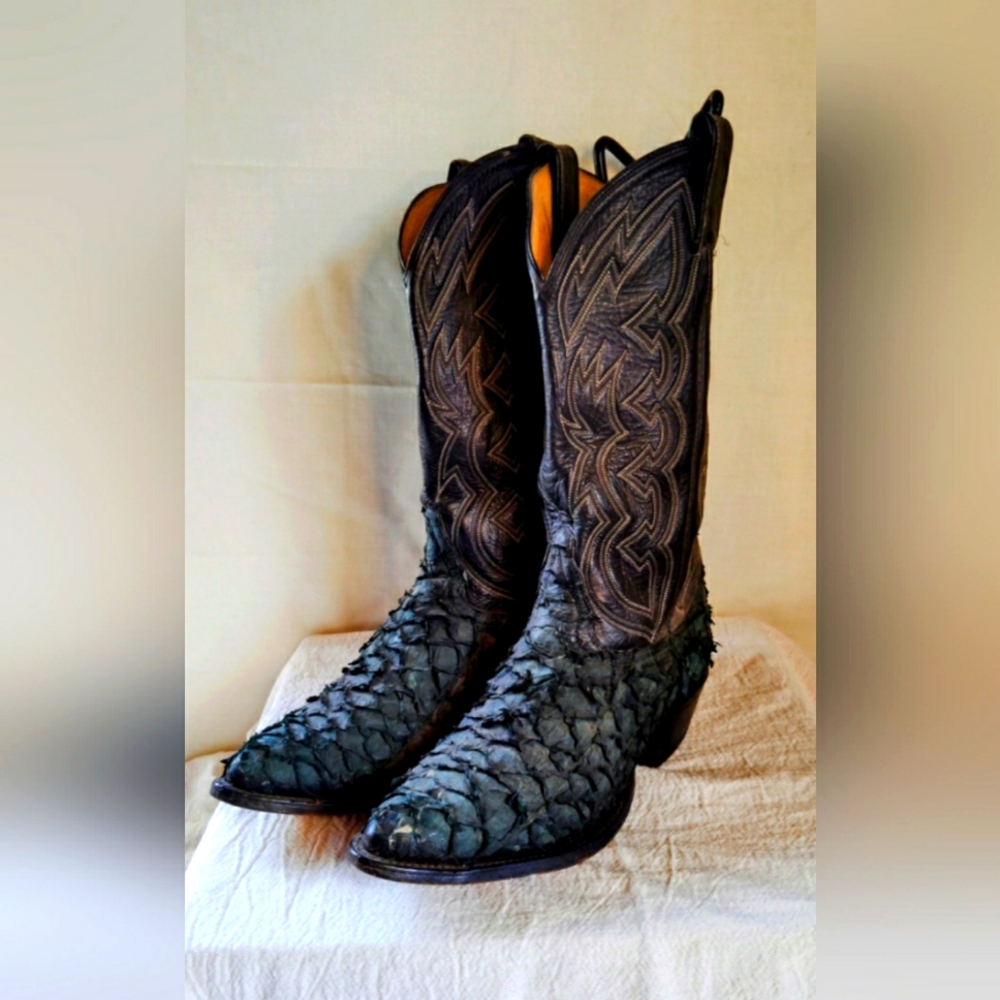 Vintage Tony Lama Men's Cowboy Boots RARE!
